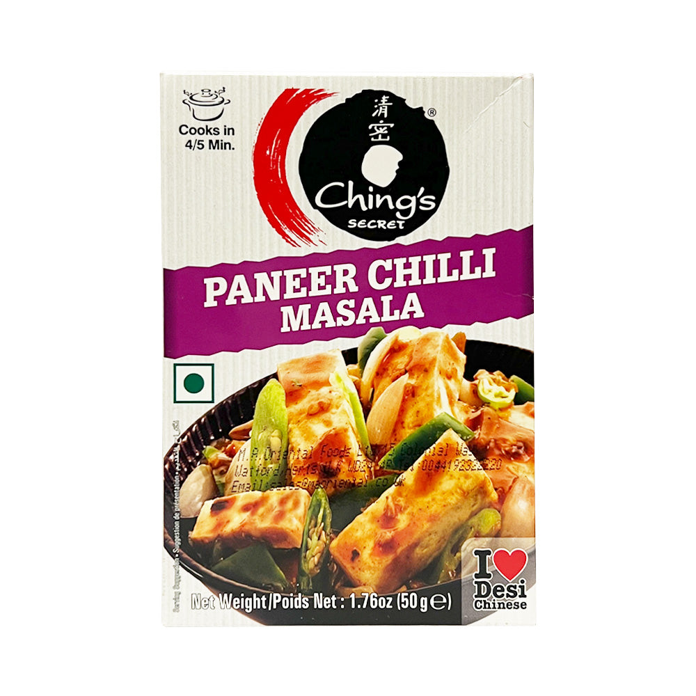 Chings Secret Paneer Chilli Masala 50g Ready Meals And Mixes