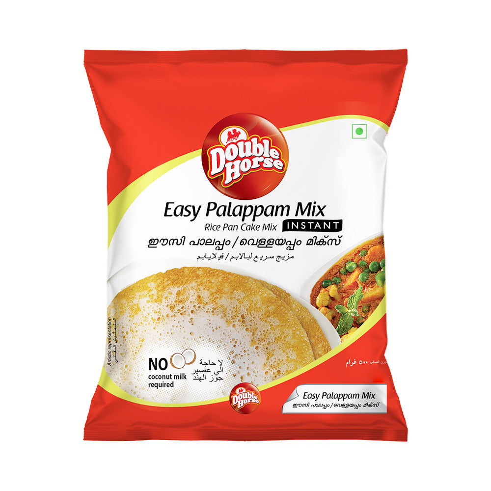 Double Horse Instant Easy Palappam Mix - 1kg | Instant Mixes | Bazaar Foods