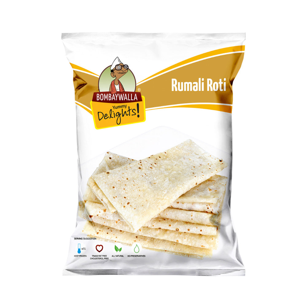 Bazari Roti Bombaywalla Frozen Rumali Roti - 6pcs | Frozen Foods | Bazaar Foods