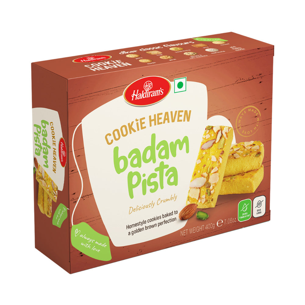 Haldirams Badam Pista Cookies 200Gm