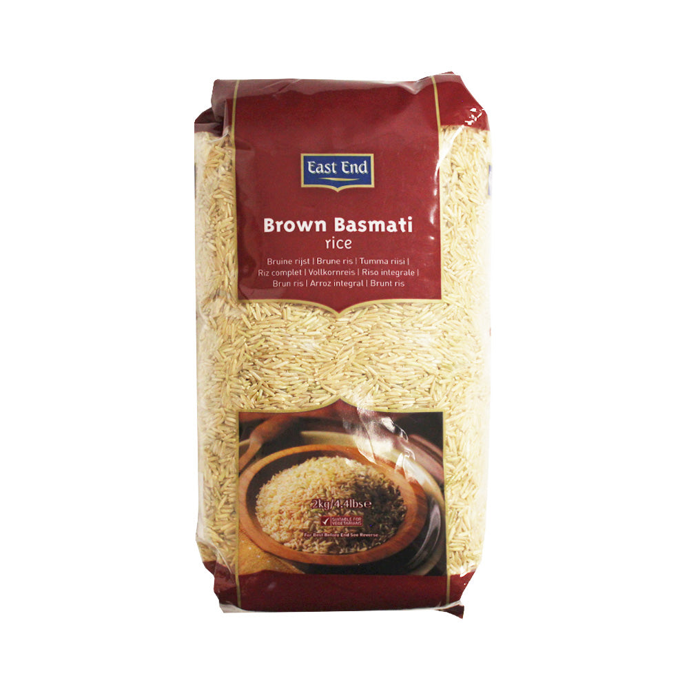 East End Brown Basmati Rice - 2kg | Rices | Bazaar Foods