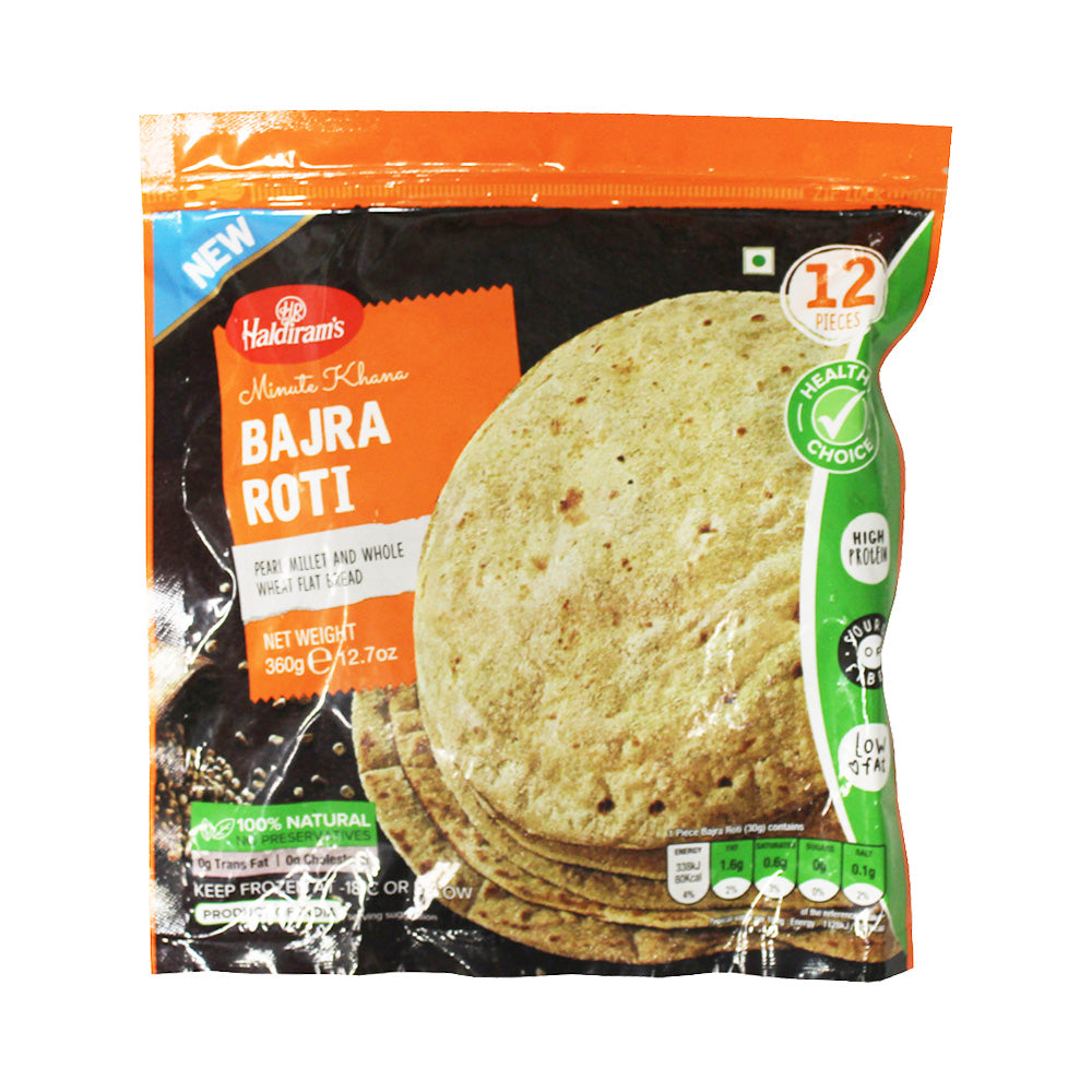 Haldirams Frozen Bajra Roti | Frozen Foods | Bazaar Foods