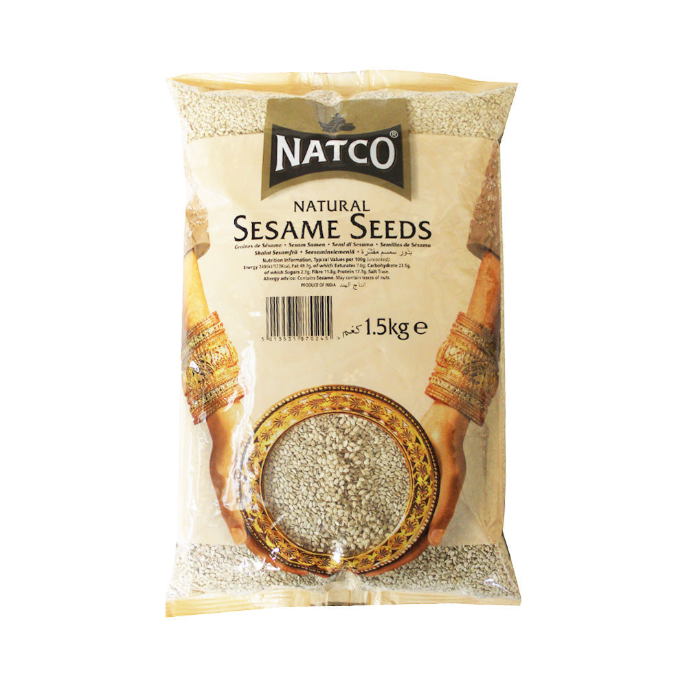 Organic Sesame Seeds Hulled 1KG