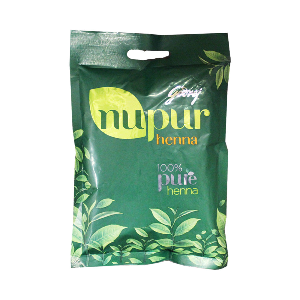 Buy Godrej Nupur 100% Pure Henna Powder for Hair Colour (Mehandi) | for Hair,  Hands & Feet (500g) Online at Low Prices in India - Amazon.in